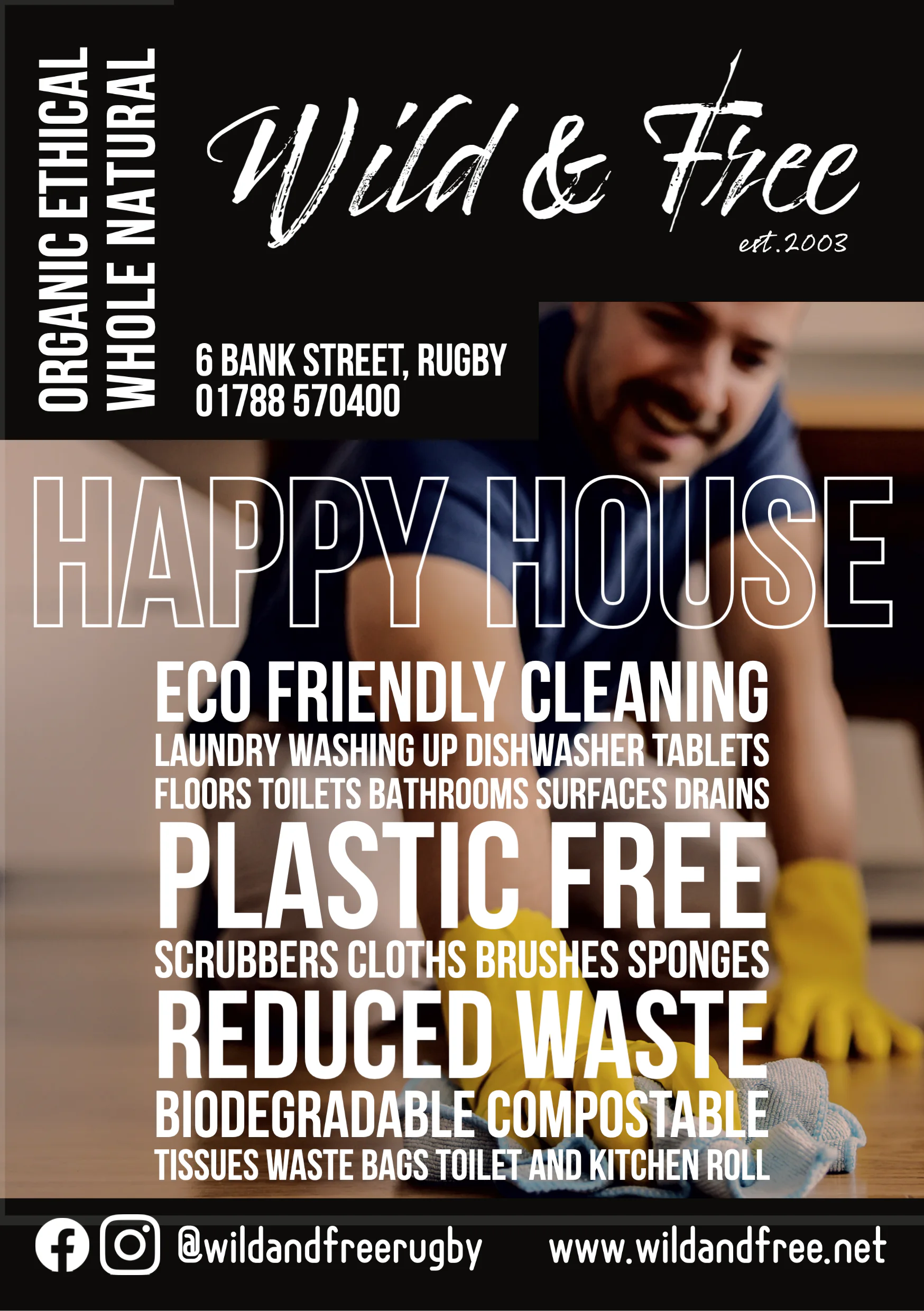 Wild and Free Happy House poster